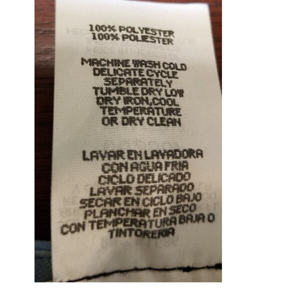 VTG All That Jazz Casual Career Blue Floral A-Line Sundress Mini Size 7/8 - Picture 7 of 7